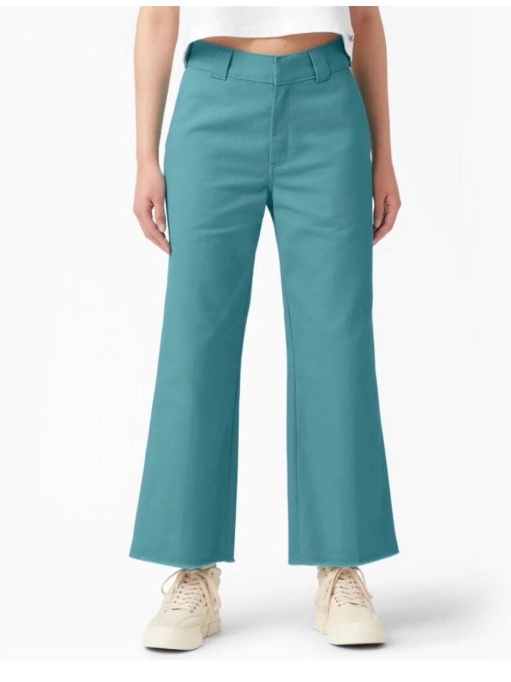 Dickies Women's Blue Wide-Leg Pants NWT
